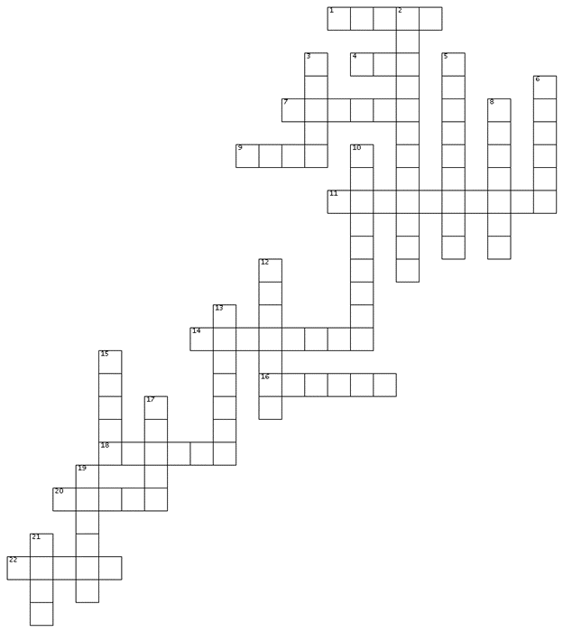 Hilltop Concrete's Easter Crossword